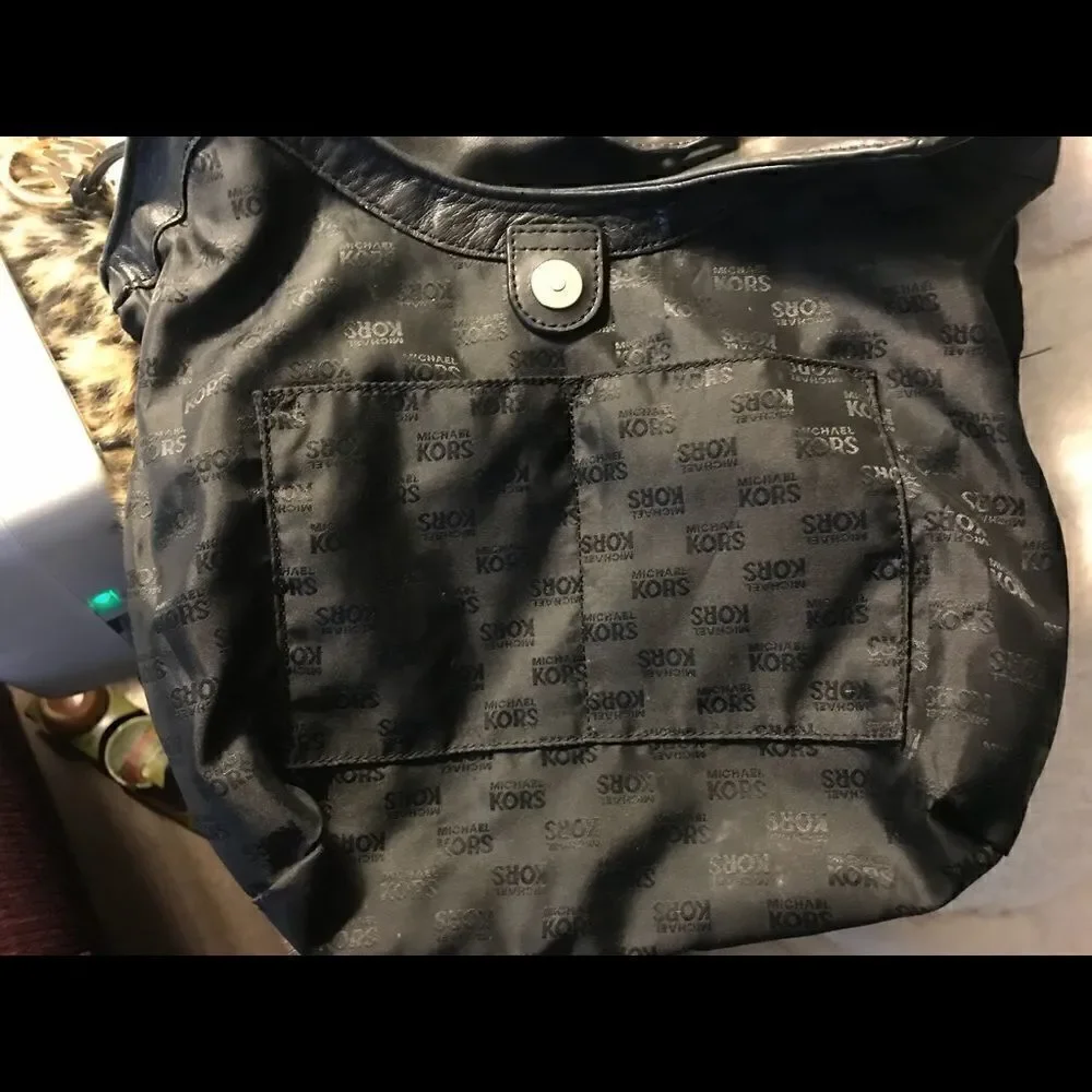 authentic michale kors(MK) leatee hobo bag
